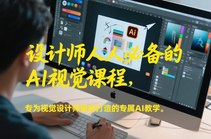 设计师人人必备的AI视觉课程，专为视觉设计师量身打造的专属AI教学-阿信云网创合伙人