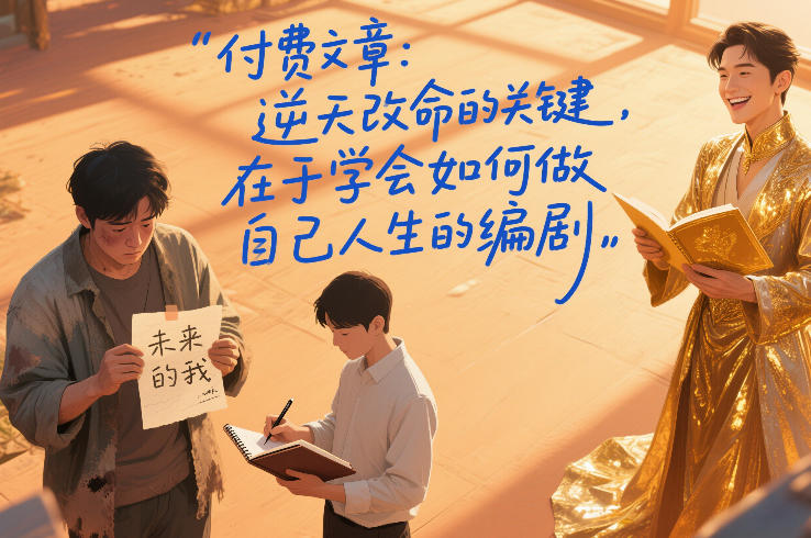 付费文章：逆天改命的关键，在于学会如何做自己人生的编剧-阿信云网创合伙人