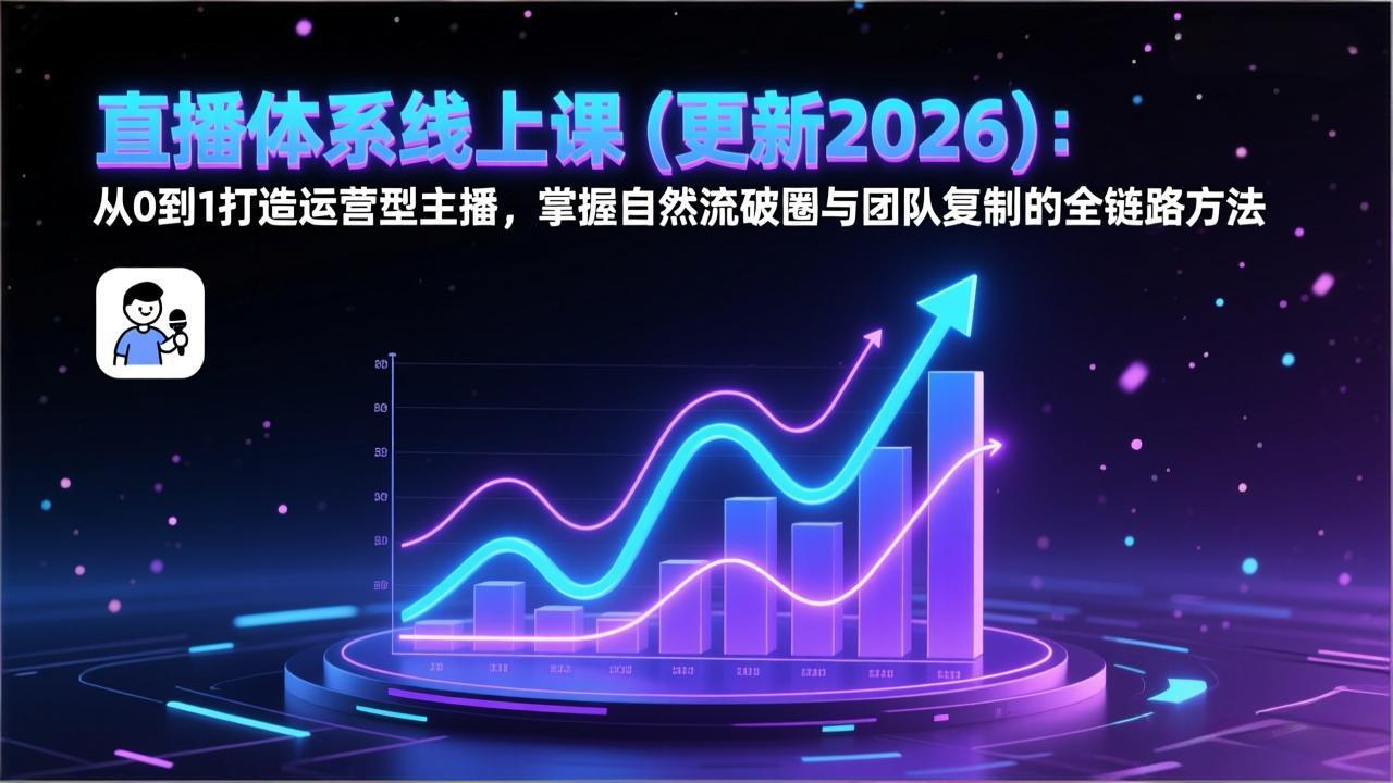 直播体系线上课(更新2026-阿信云网创合伙人