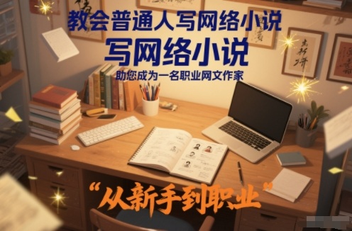 教会普通人写网络小说，助您成为一名职业网文作家-阿信云网创合伙人