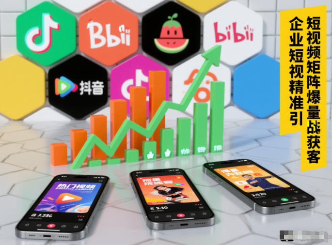 企业短视频精准引流矩阵获客，短视频矩阵爆量战法-阿信云网创合伙人