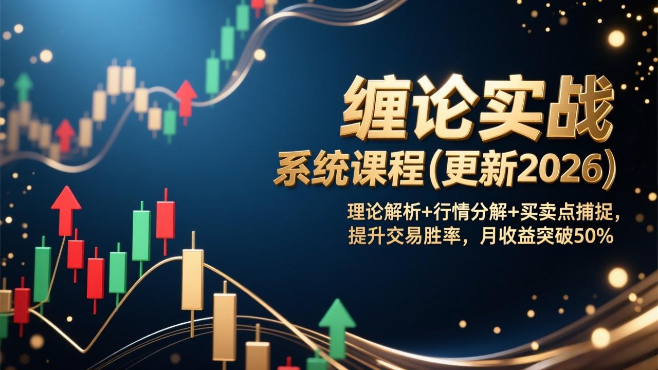 缠论实战系统课程(更新2026-阿信云网创合伙人