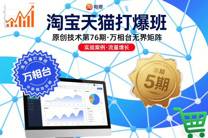 淘宝天猫打爆班原创技术第76期，万相台无界矩阵-阿信云网创合伙人