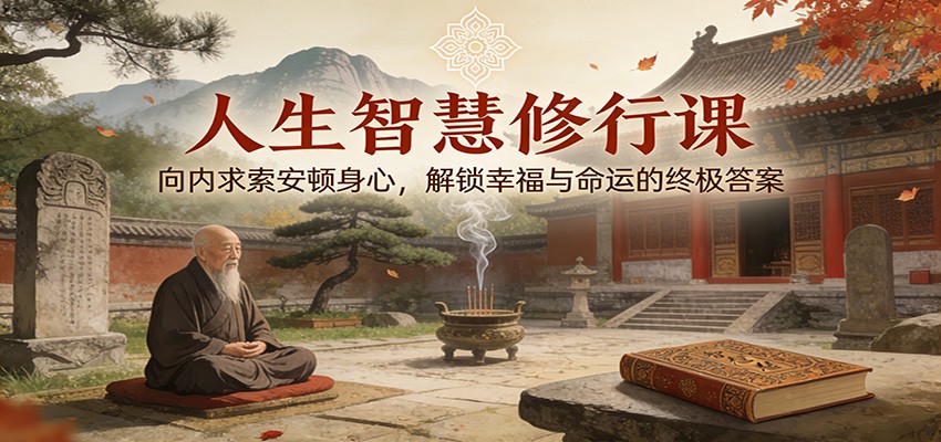人生智慧修行课：向内求索安顿身心，解锁幸福与命运的终极答案-阿信云网创合伙人