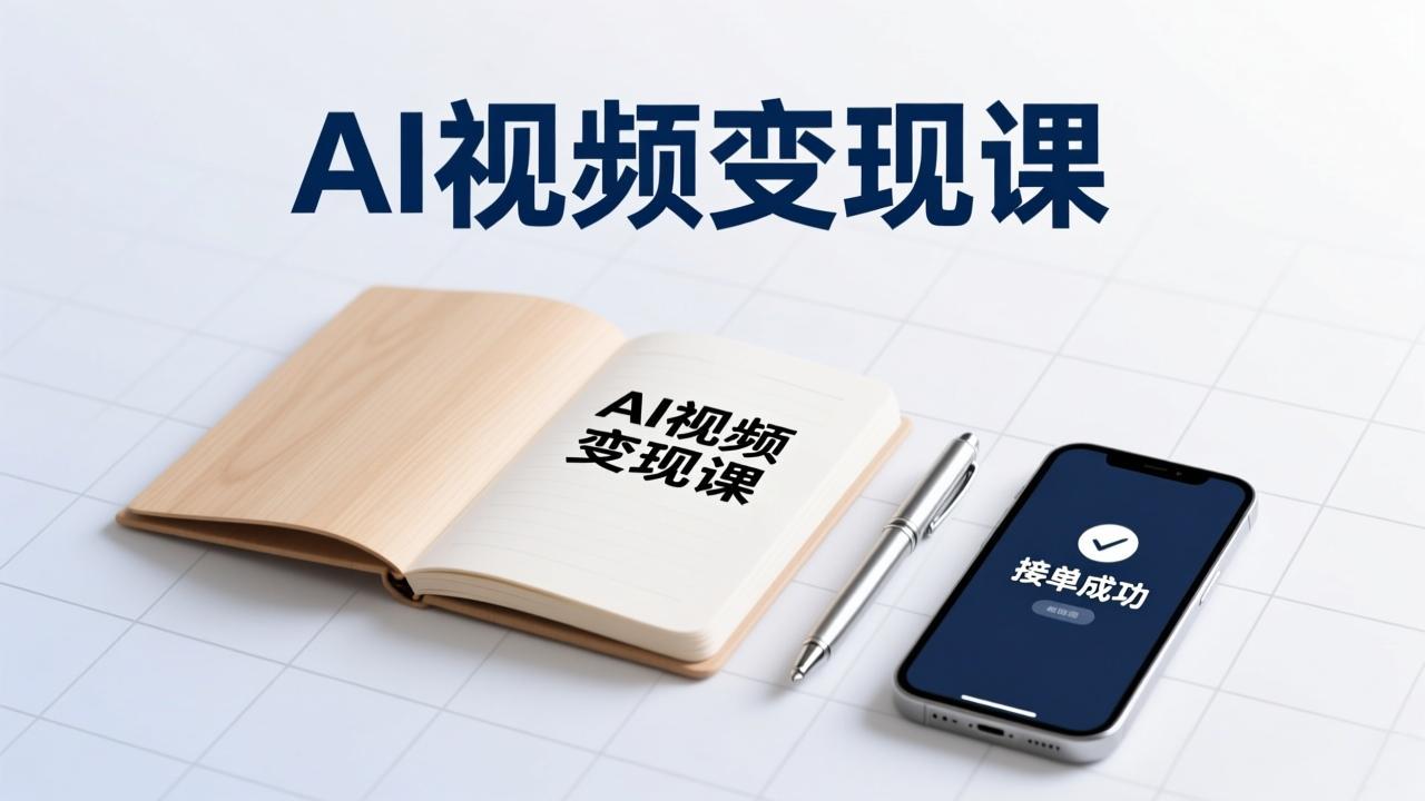 AI视频变现课，学完即可创作短片、接商单，实现副业增收，单项目报价可达千元-阿信云网创合伙人
